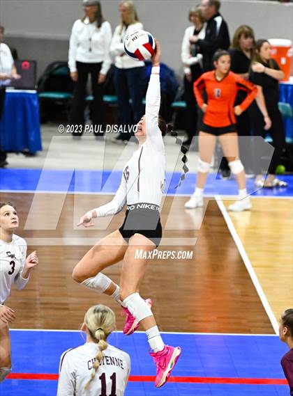 Thumbnail 3 in Cheyenne Mountain vs. Holy Family (CHSAA 4 A Round 1) photogallery.
