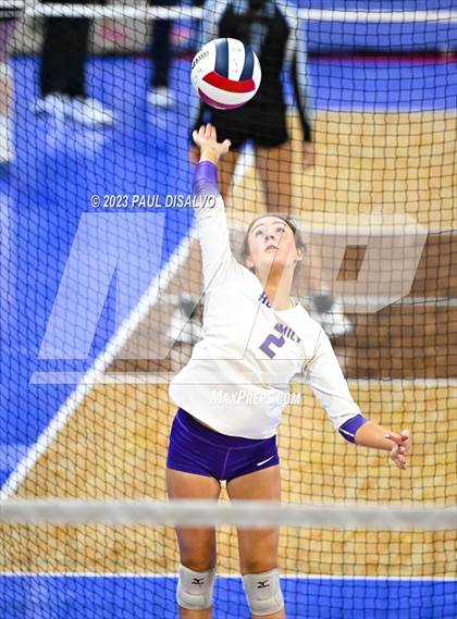 Thumbnail 3 in Cheyenne Mountain vs. Holy Family (CHSAA 4 A Round 1) photogallery.