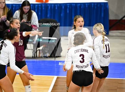 Thumbnail 1 in Cheyenne Mountain vs. Holy Family (CHSAA 4 A Round 1) photogallery.