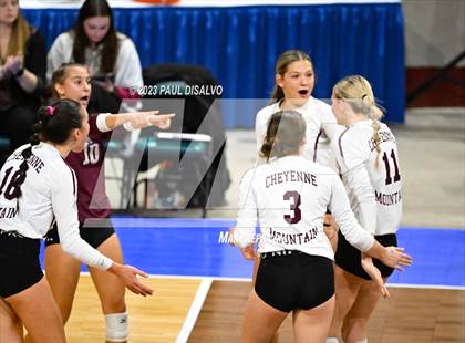 Thumbnail 3 in Cheyenne Mountain vs. Holy Family (CHSAA 4 A Round 1) photogallery.