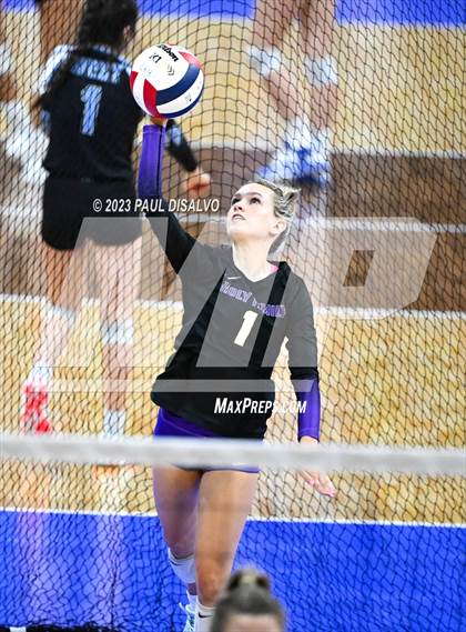 Thumbnail 2 in Cheyenne Mountain vs. Holy Family (CHSAA 4 A Round 1) photogallery.