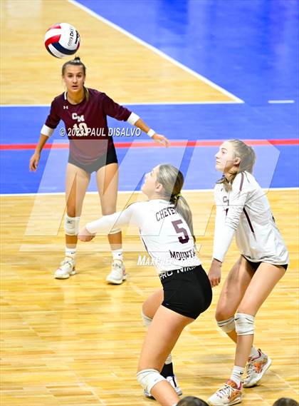 Thumbnail 3 in Cheyenne Mountain vs. Holy Family (CHSAA 4 A Round 1) photogallery.