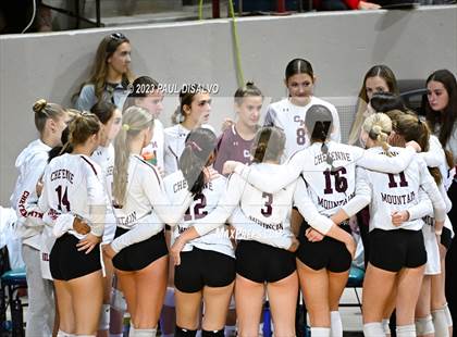 Thumbnail 1 in Cheyenne Mountain vs. Holy Family (CHSAA 4 A Round 1) photogallery.