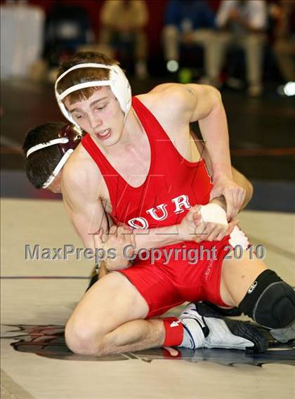 Thumbnail 1 in NYSPHSAA Championships (Division I Semifinals, 119-135) photogallery.
