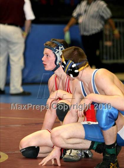 Thumbnail 1 in NYSPHSAA Championships (Division I Semifinals, 119-135) photogallery.