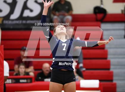 Thumbnail 2 in Stone Ridge Christian vs. Forest Lake Christian (CIF SJS D6 Final) photogallery.