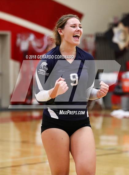 Thumbnail 2 in Stone Ridge Christian vs. Forest Lake Christian (CIF SJS D6 Final) photogallery.