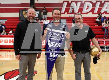 Thumbnail 2 in Stone Ridge Christian vs. Forest Lake Christian (CIF SJS D6 Final) photogallery.
