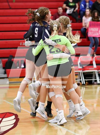 Thumbnail 3 in Stone Ridge Christian vs. Forest Lake Christian (CIF SJS D6 Final) photogallery.