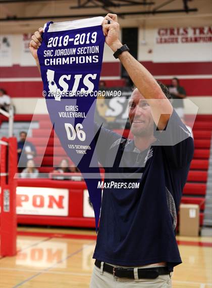 Thumbnail 3 in Stone Ridge Christian vs. Forest Lake Christian (CIF SJS D6 Final) photogallery.