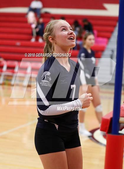 Thumbnail 3 in Stone Ridge Christian vs. Forest Lake Christian (CIF SJS D6 Final) photogallery.