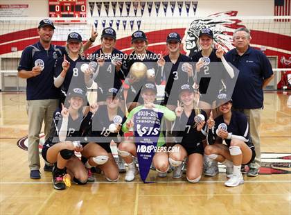 Thumbnail 1 in Stone Ridge Christian vs. Forest Lake Christian (CIF SJS D6 Final) photogallery.