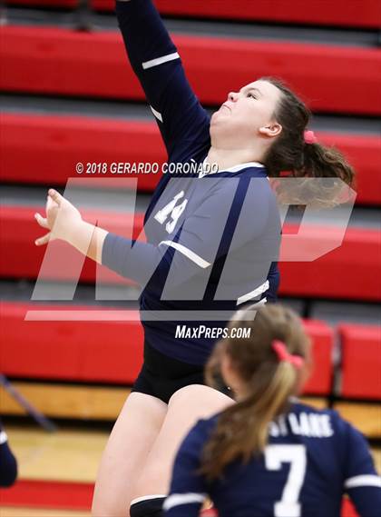 Thumbnail 2 in Stone Ridge Christian vs. Forest Lake Christian (CIF SJS D6 Final) photogallery.