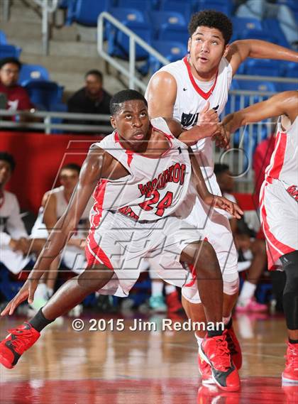 Thumbnail 2 in Wilson vs. Bishop Dunne (Thanksgiving Hoopfest) photogallery.