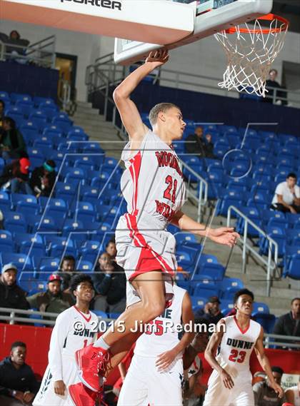Thumbnail 2 in Wilson vs. Bishop Dunne (Thanksgiving Hoopfest) photogallery.