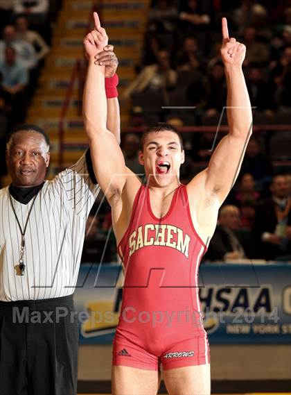 Thumbnail 3 in NYSPHSAA Championships (Division 1 Finals 145-285 Lbs) photogallery.