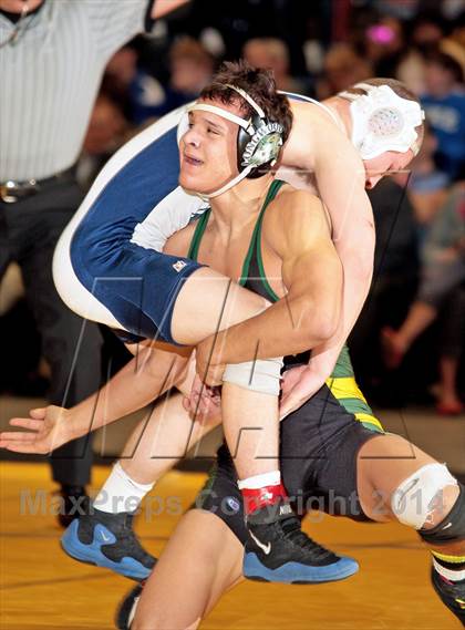 Thumbnail 3 in NYSPHSAA Championships (Division 1 Finals 145-285 Lbs) photogallery.