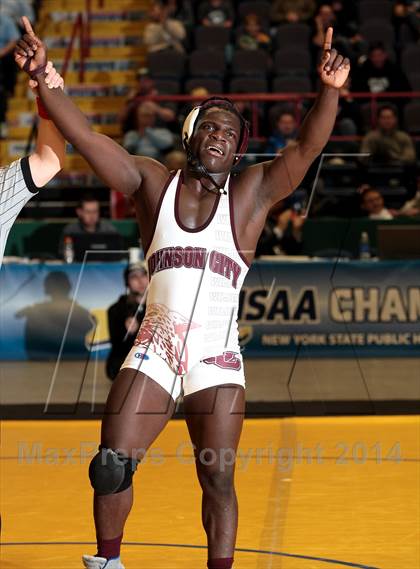 Thumbnail 3 in NYSPHSAA Championships (Division 1 Finals 145-285 Lbs) photogallery.