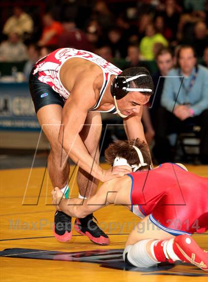 Thumbnail 2 in NYSPHSAA Championships (Division 1 Finals 145-285 Lbs) photogallery.