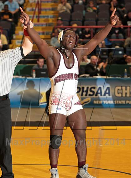 Thumbnail 2 in NYSPHSAA Championships (Division 1 Finals 145-285 Lbs) photogallery.
