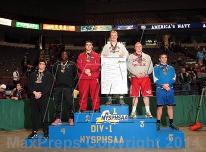 Thumbnail 1 in NYSPHSAA Championships (Division 1 Finals 145-285 Lbs) photogallery.