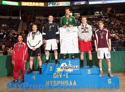 Thumbnail 2 in NYSPHSAA Championships (Division 1 Finals 145-285 Lbs) photogallery.