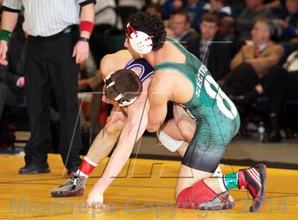 Thumbnail 2 in NYSPHSAA Championships (Division 1 Finals 145-285 Lbs) photogallery.