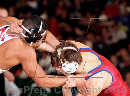 Thumbnail 2 in NYSPHSAA Championships (Division 1 Finals 145-285 Lbs) photogallery.