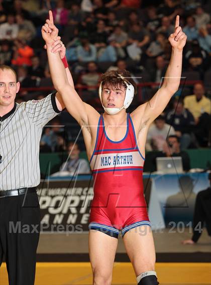 Thumbnail 1 in NYSPHSAA Championships (Division 1 Finals 145-285 Lbs) photogallery.