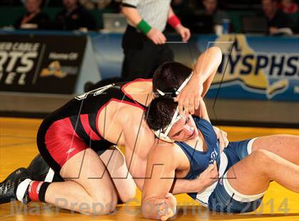 Thumbnail 2 in NYSPHSAA Championships (Division 1 Finals 145-285 Lbs) photogallery.