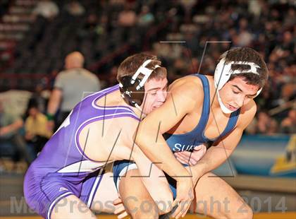 Thumbnail 3 in NYSPHSAA Championships (Division 1 Finals 145-285 Lbs) photogallery.