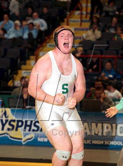 Thumbnail 2 in NYSPHSAA Championships (Division 1 Finals 145-285 Lbs) photogallery.
