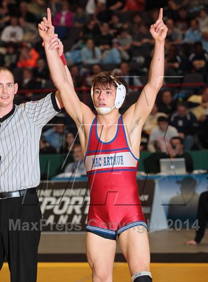 Thumbnail 2 in NYSPHSAA Championships (Division 1 Finals 145-285 Lbs) photogallery.