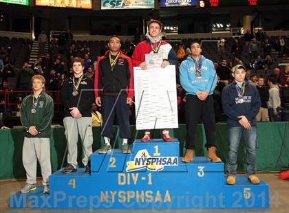 Thumbnail 1 in NYSPHSAA Championships (Division 1 Finals 145-285 Lbs) photogallery.