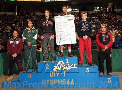 Thumbnail 1 in NYSPHSAA Championships (Division 1 Finals 145-285 Lbs) photogallery.