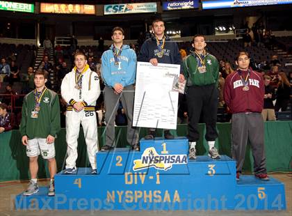 Thumbnail 3 in NYSPHSAA Championships (Division 1 Finals 145-285 Lbs) photogallery.