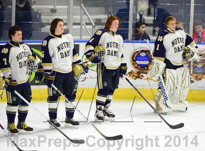 Thumbnail 3 in Fairfield Prep @ Notre Dame Catholic (Webster Bank Arena) photogallery.