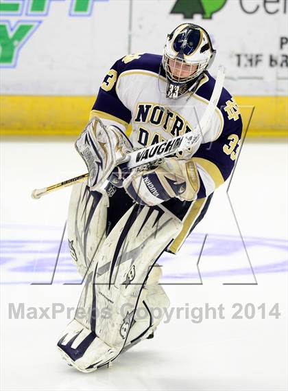 Thumbnail 2 in Fairfield Prep @ Notre Dame Catholic (Webster Bank Arena) photogallery.
