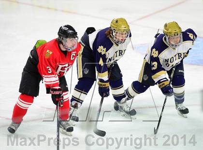 Thumbnail 3 in Fairfield Prep @ Notre Dame Catholic (Webster Bank Arena) photogallery.
