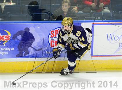 Thumbnail 2 in Fairfield Prep @ Notre Dame Catholic (Webster Bank Arena) photogallery.