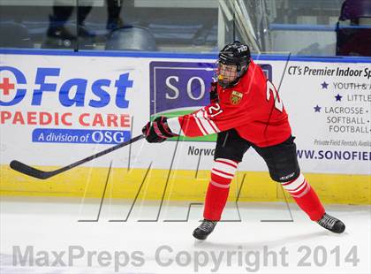 Thumbnail 2 in Fairfield Prep @ Notre Dame Catholic (Webster Bank Arena) photogallery.