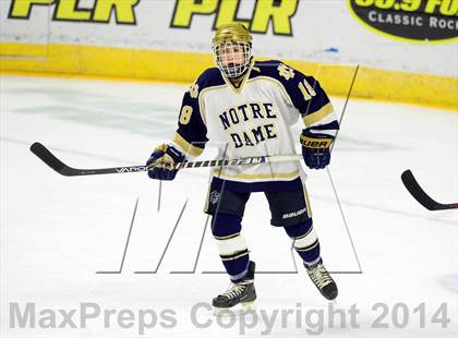 Thumbnail 2 in Fairfield Prep @ Notre Dame Catholic (Webster Bank Arena) photogallery.