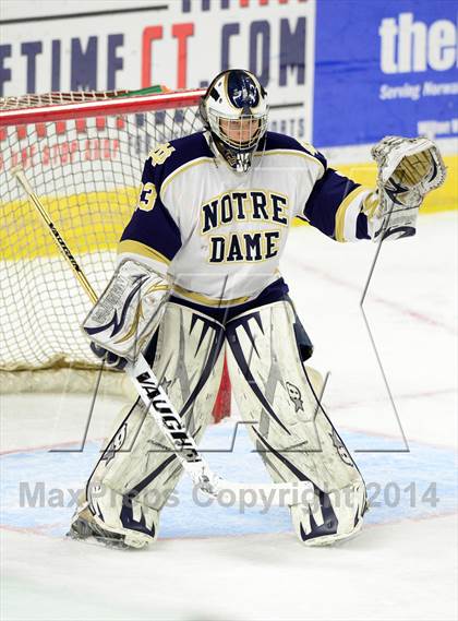 Thumbnail 2 in Fairfield Prep @ Notre Dame Catholic (Webster Bank Arena) photogallery.