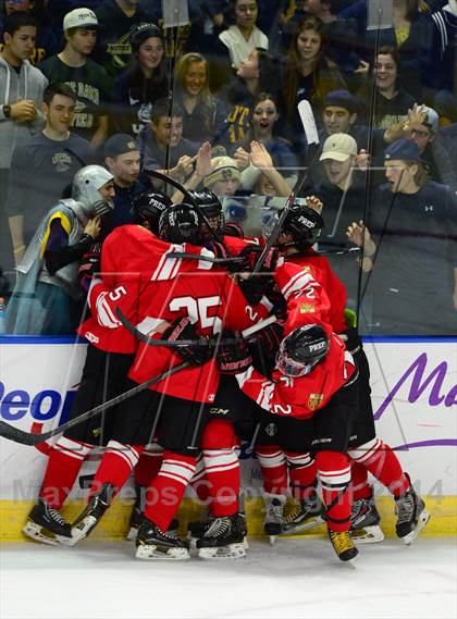 Thumbnail 2 in Fairfield Prep @ Notre Dame Catholic (Webster Bank Arena) photogallery.