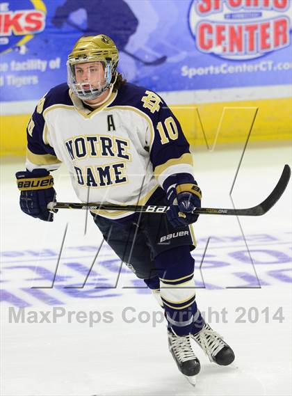 Thumbnail 3 in Fairfield Prep @ Notre Dame Catholic (Webster Bank Arena) photogallery.