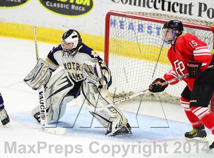 Thumbnail 2 in Fairfield Prep @ Notre Dame Catholic (Webster Bank Arena) photogallery.