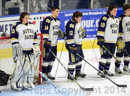 Thumbnail 1 in Fairfield Prep @ Notre Dame Catholic (Webster Bank Arena) photogallery.