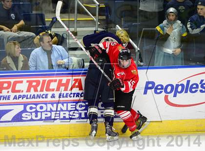 Thumbnail 1 in Fairfield Prep @ Notre Dame Catholic (Webster Bank Arena) photogallery.