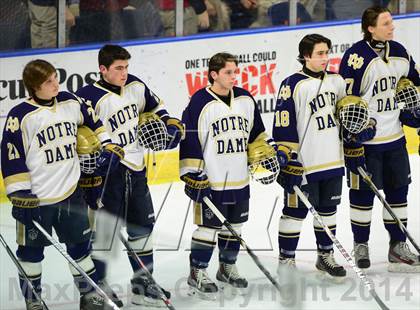 Thumbnail 2 in Fairfield Prep @ Notre Dame Catholic (Webster Bank Arena) photogallery.