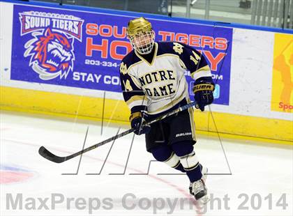 Thumbnail 2 in Fairfield Prep @ Notre Dame Catholic (Webster Bank Arena) photogallery.